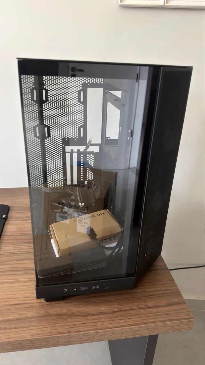 Gabinete h6 flow com suporte a Gpu vertical 