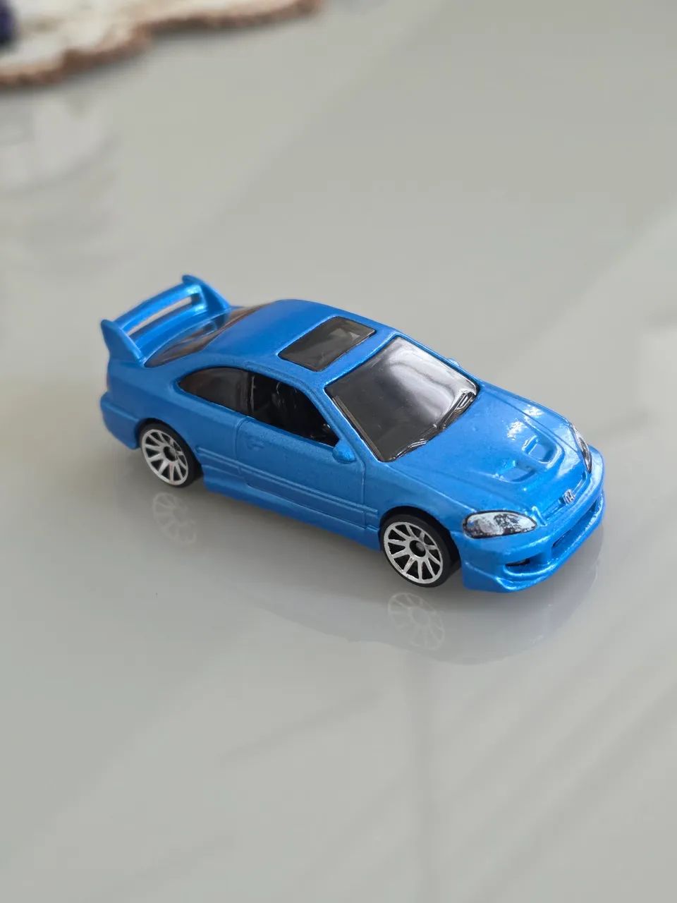 Hotwheels Honda Civic Si Azul (teto solar) - Foto 4