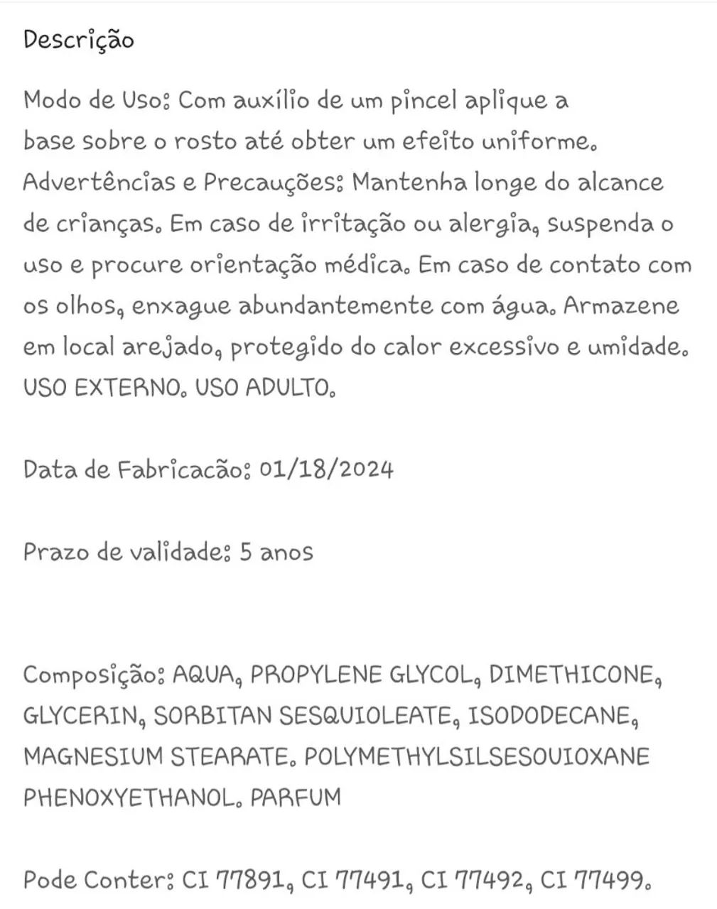 Base Mate Love Rain Alta Cobertura Cor 4 - Foto 4