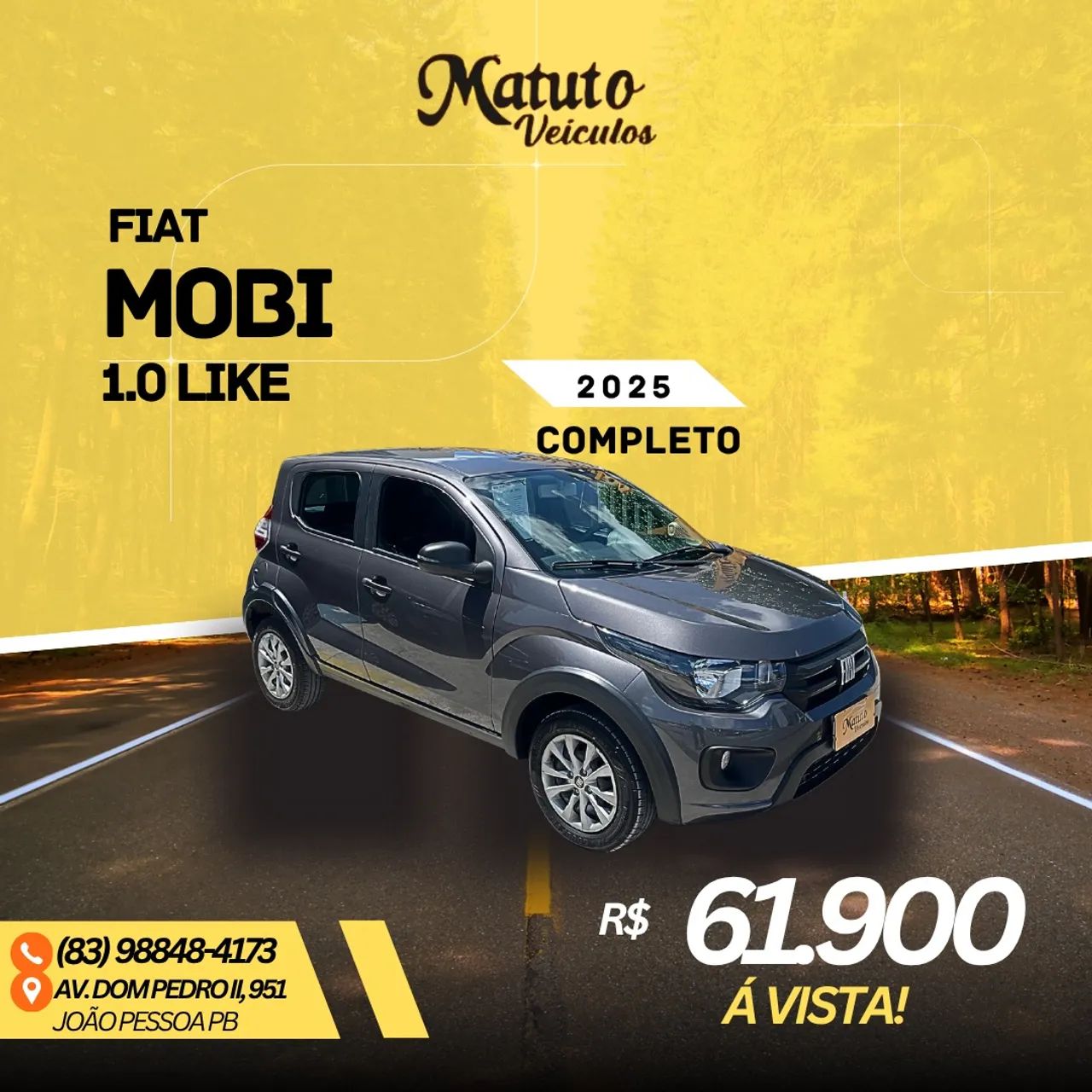 Fiat Mobi MOBI LIKE 1.0 Fire Flex 5p. 2025