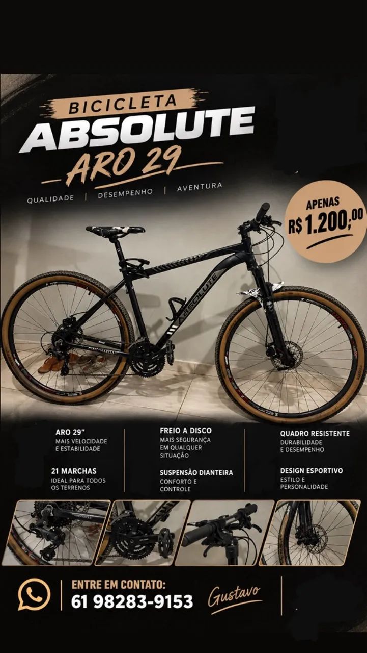 Bicicleta Absolute Aro 29