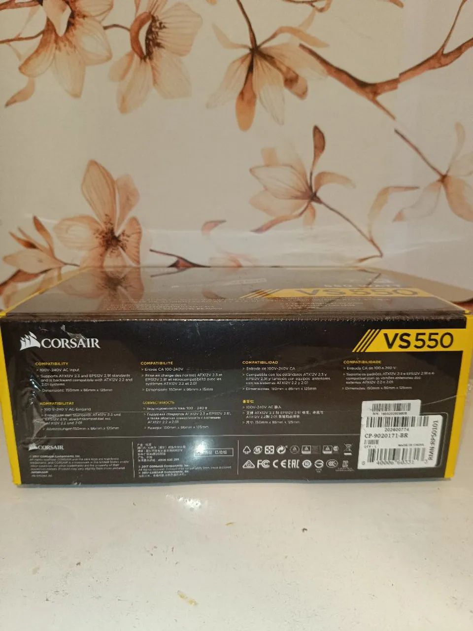 Fonte Corsair vs550 lacrada! - Foto 4