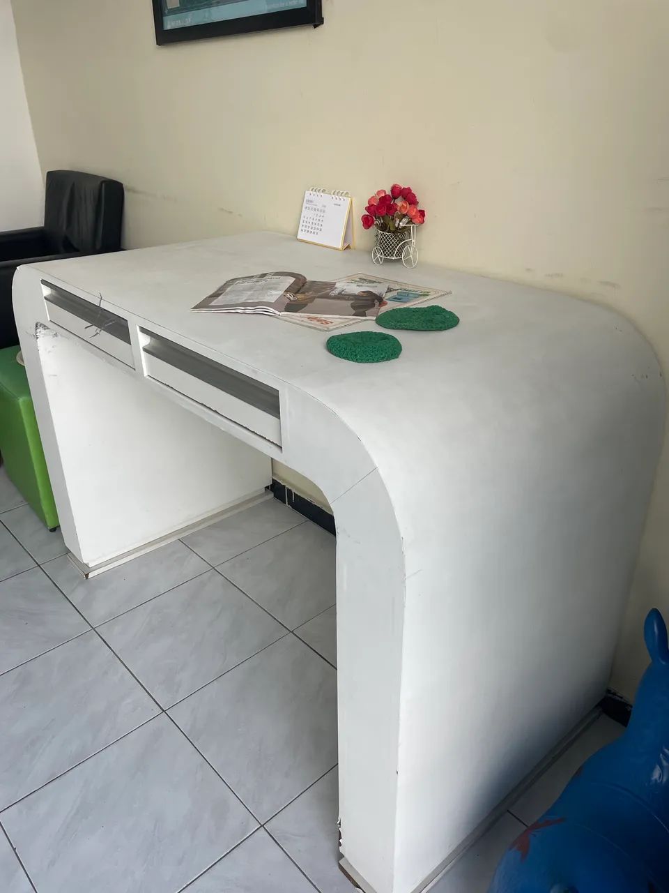Escrivaninha branca - Foto 3