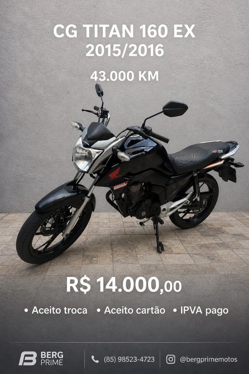 CG 160 TITAN EX 2015/2016  - Foto 3
