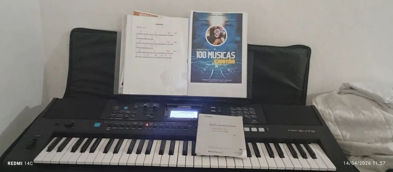 Teclado Yamaha E473 super conservado
