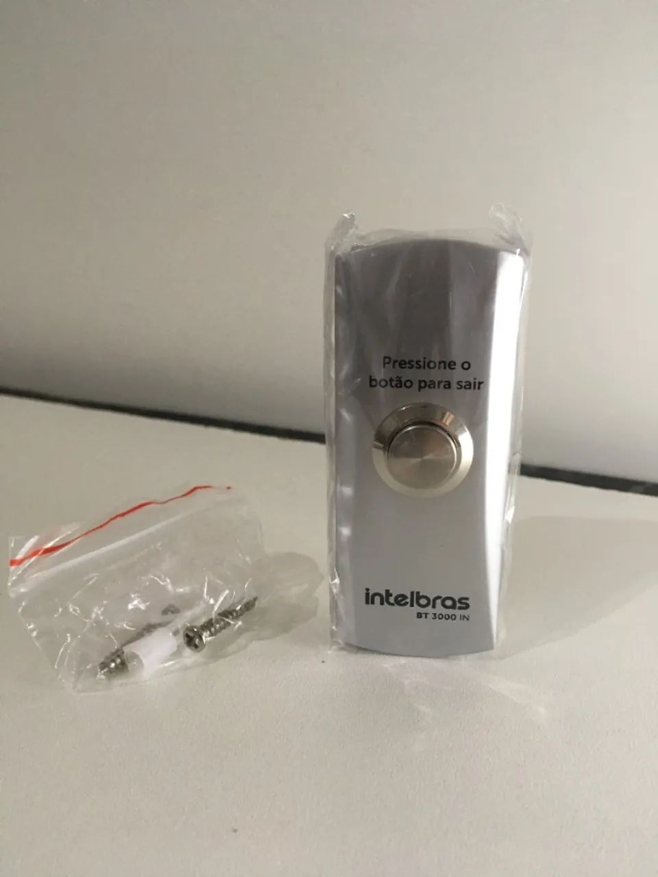 Botão Acionador Intelbras Inox de Sobrepor com Caixa BT3000 in - Foto 2