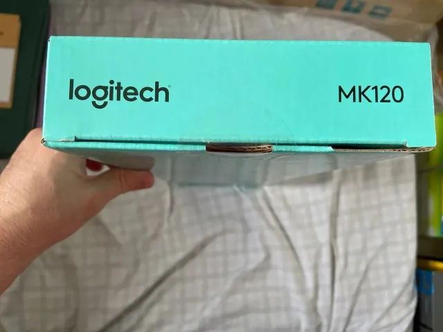 Kit Mouse e Teclado Com Fio Logitech MK120 - Foto 4
