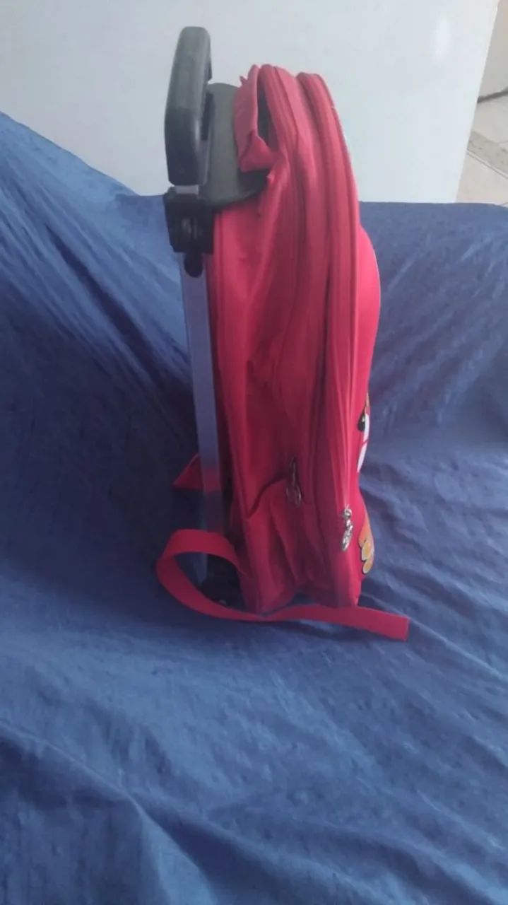 Vendo mochila infantil nova do relâmpago McQueen  - Foto 5