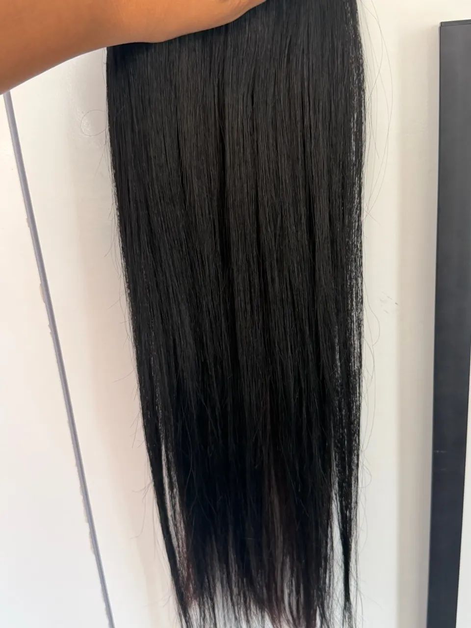 Cabelo humano na tela  - Foto 3