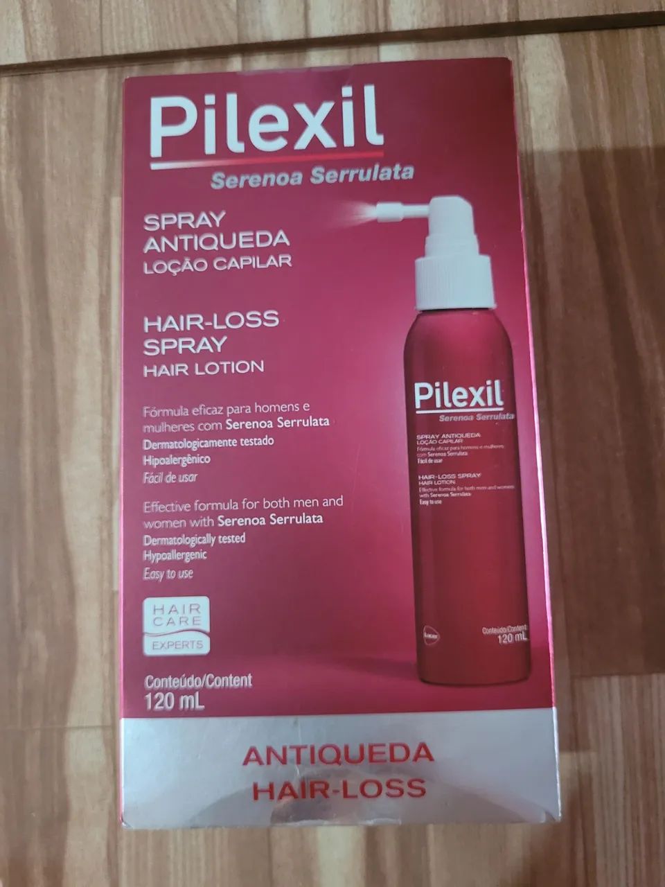 Spray antiqueda loção capilar 