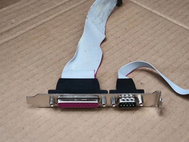 Conector Rabicho Porta Serial Paralelo Db25