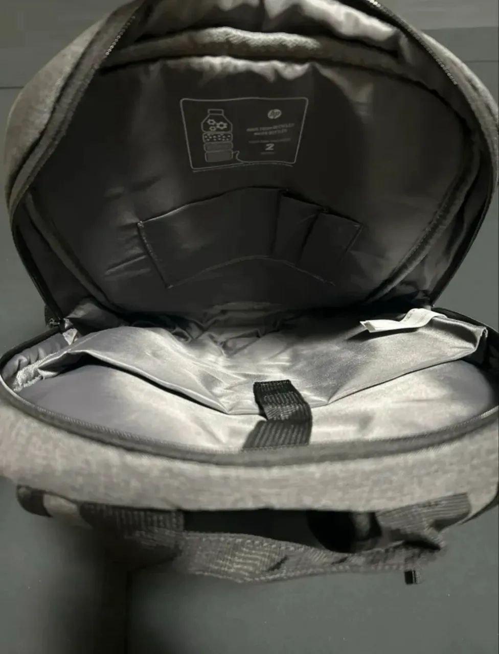Mochila Hp Prelude Para Notebook 15.6 Cinza (NOVA) - Foto 3