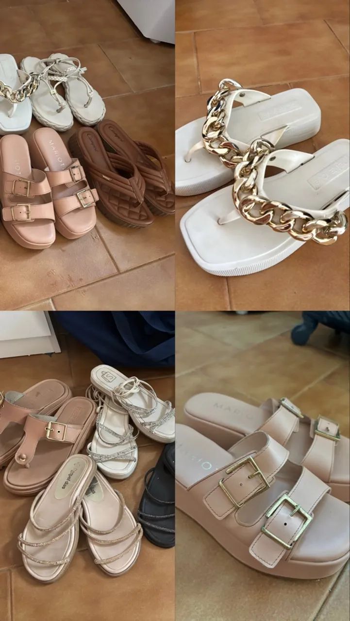Desapego Sapatos e Rasteirinhas