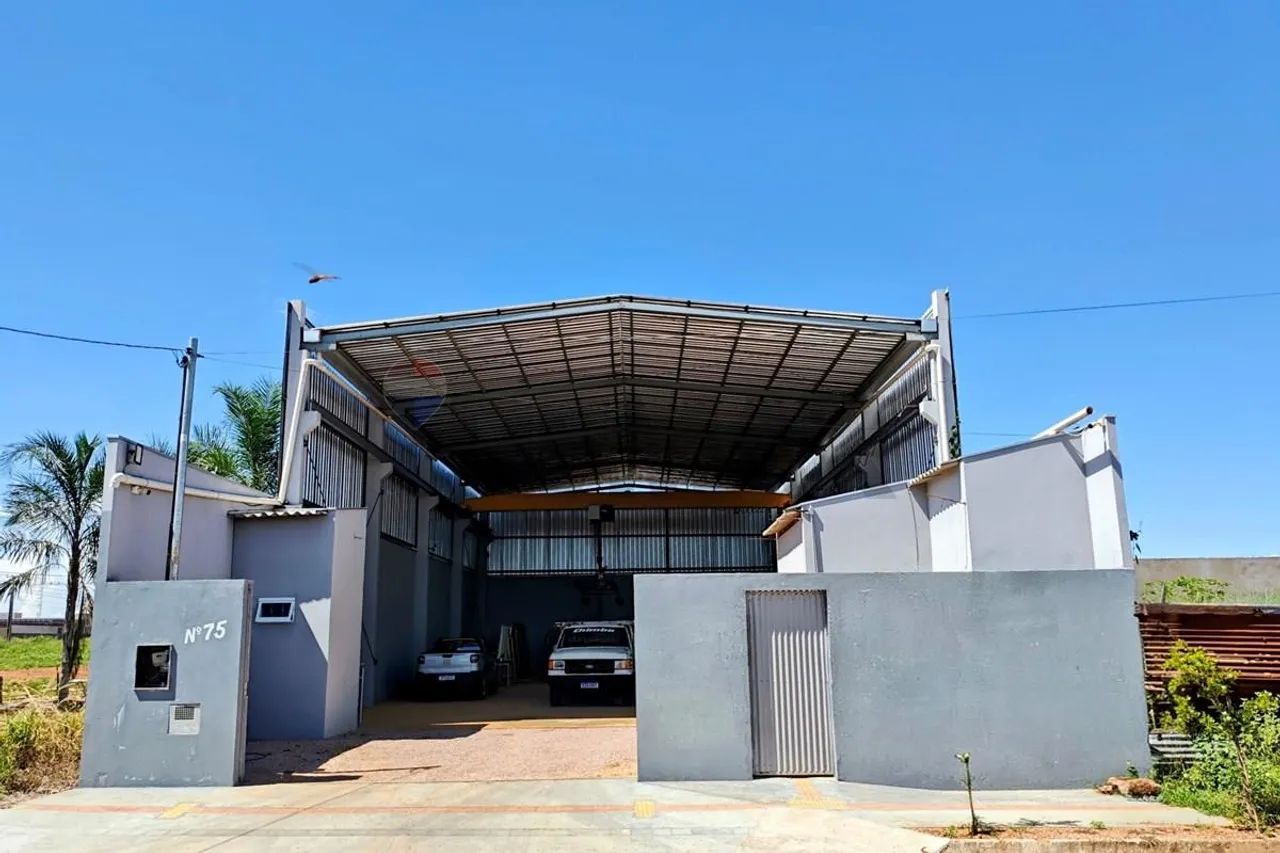 BARRACÃO COMPLETO COM PONTE ROLANTE