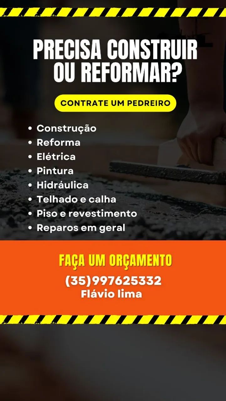 #CONSTRUÇOES E REFORMAS EM GERAL #