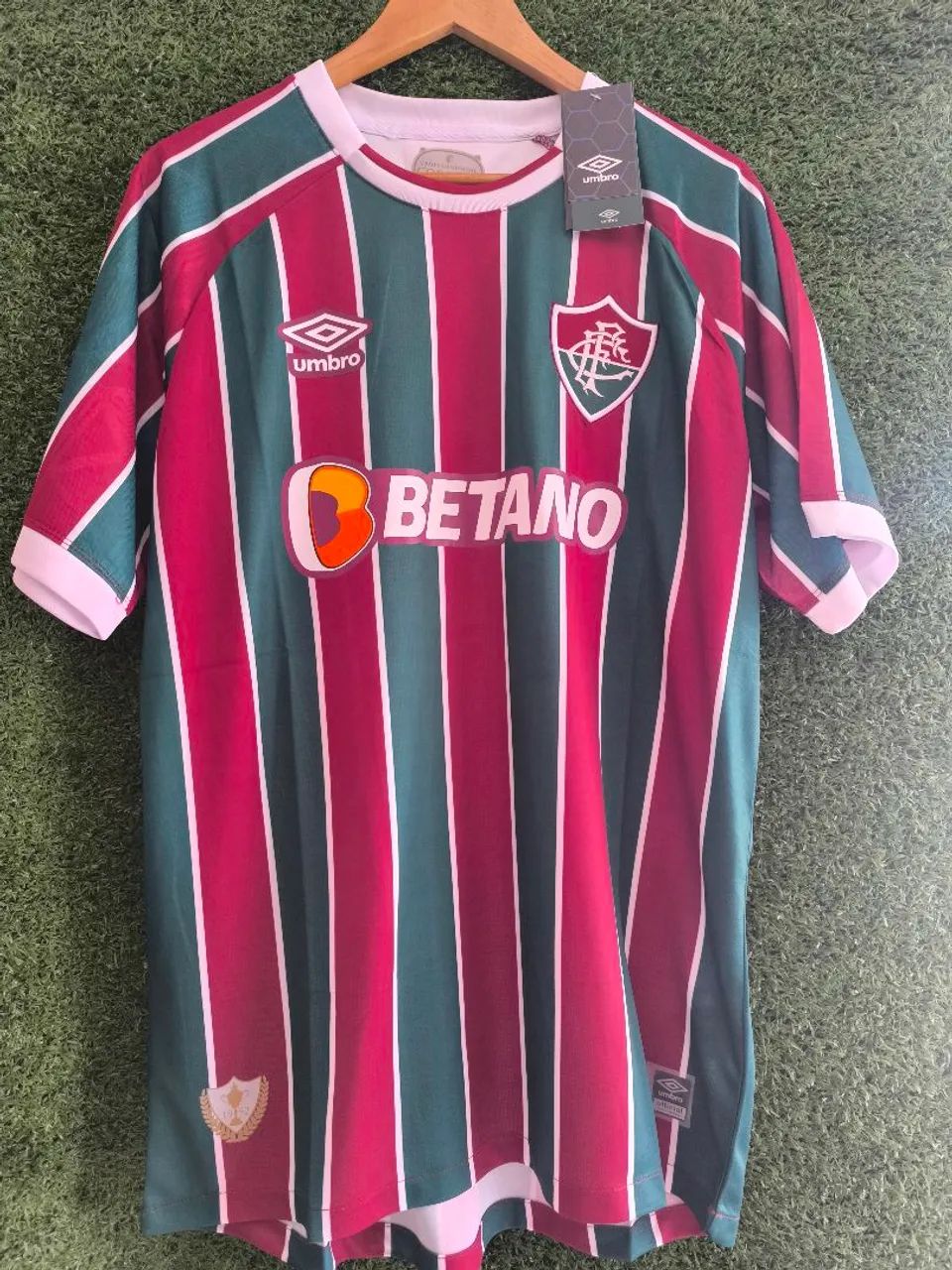 Camisa Fluminense tradicional Gg - Foto 3