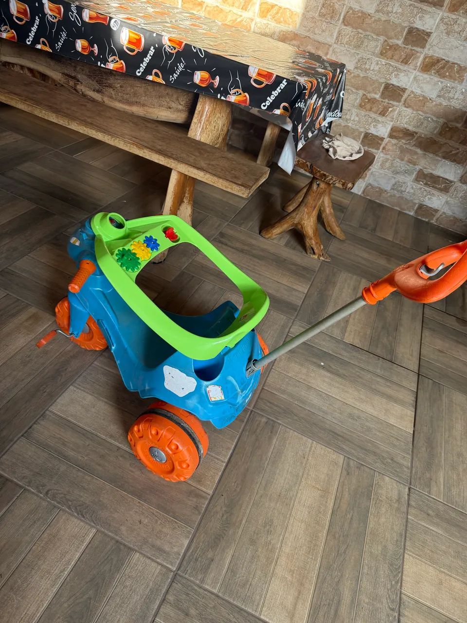 Triciclo infantil passeio e pedal  - Foto 4