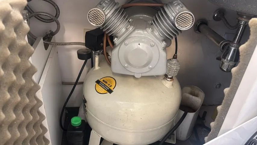 Compressor Schultz 35L isento de óleo