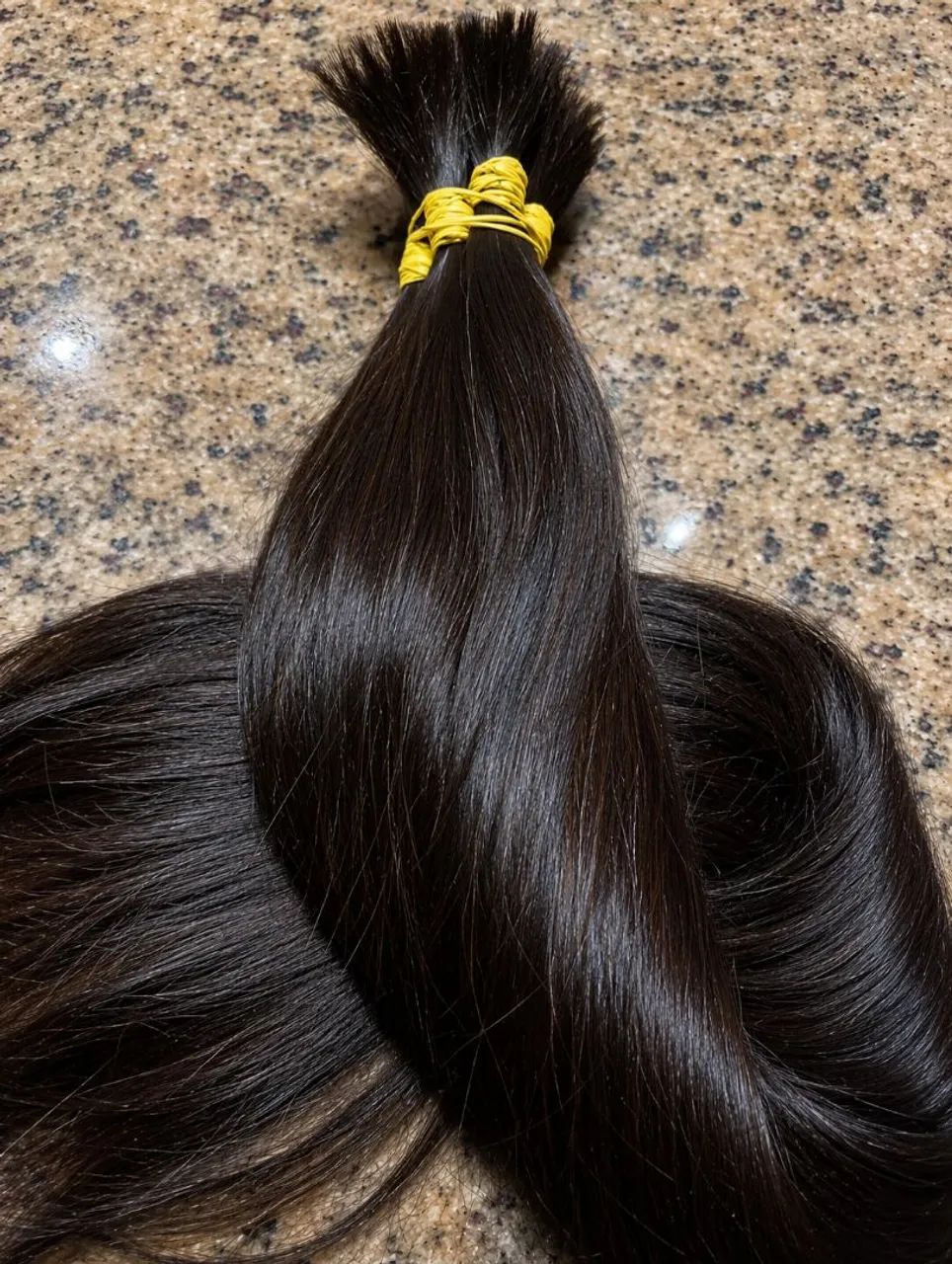 Cabelo humano 75cm