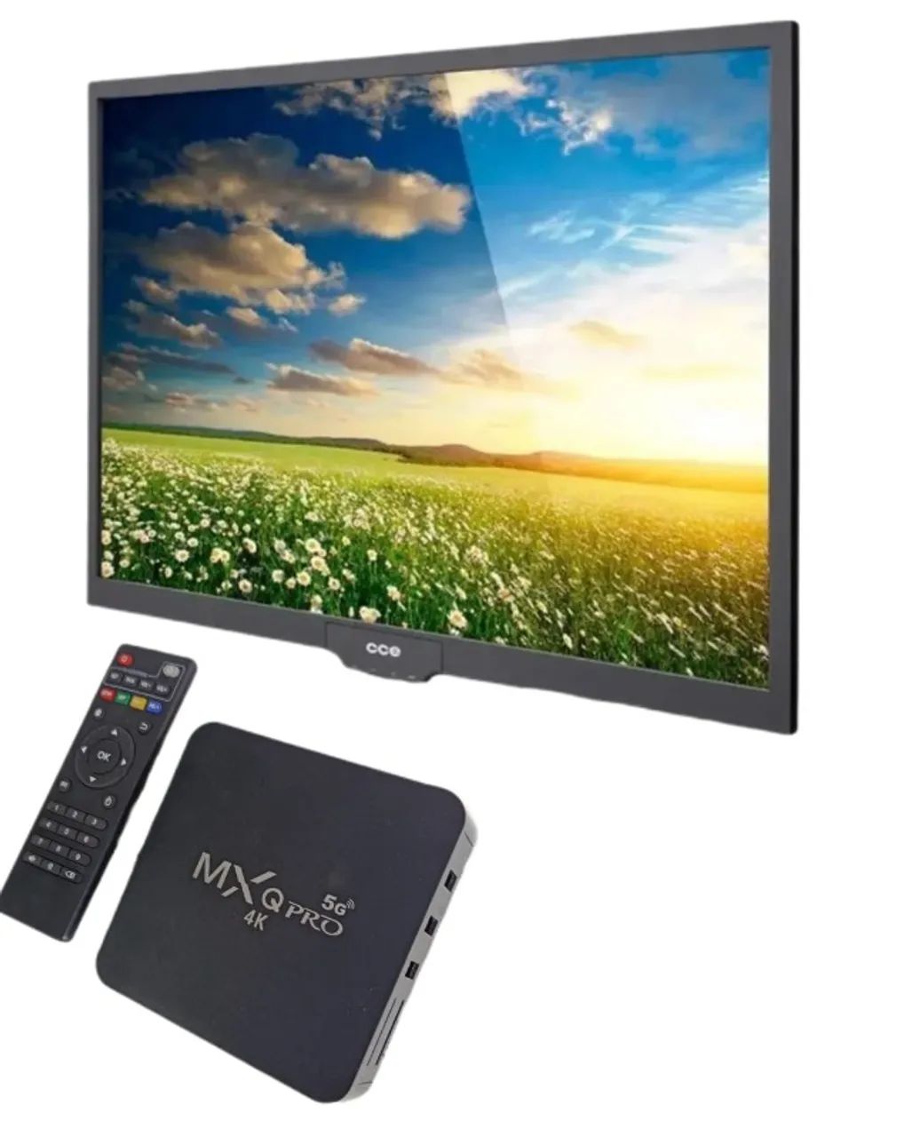 Tv Led 39 Polegadas Cce Ln39g + Aparelho Digital Smart