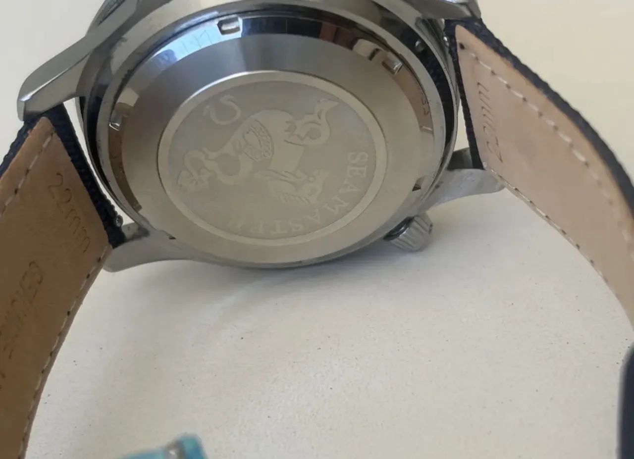 Omega SEAMASTER 42mm pulseira de nylon - Foto 2