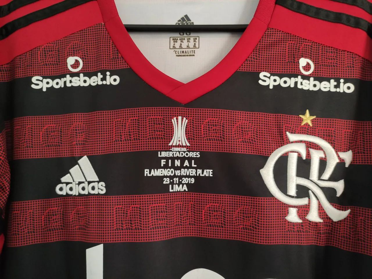 Camisa Flamengo Final Libertadores 2019 - Foto 2