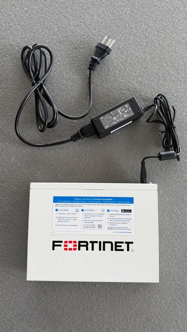 Fortigat 60F firewall fortinet 