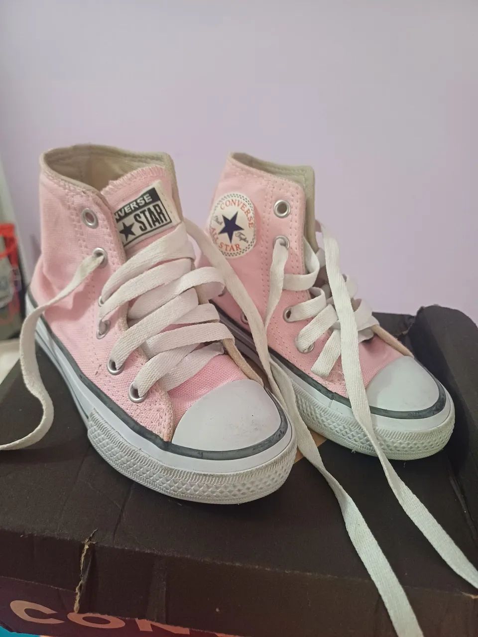 Tenis infantil estilo allstar