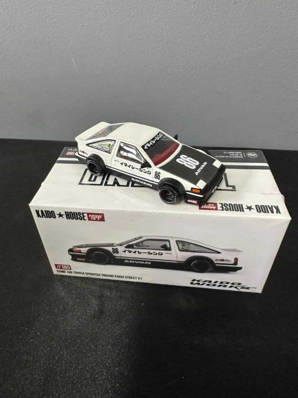 Mini Gt Kaido House Toyota AE86 Sprinter Trueno Kaido Street V1