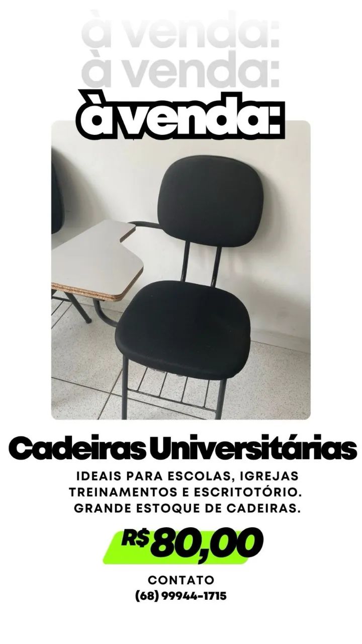 Cadeiras Universitárias 