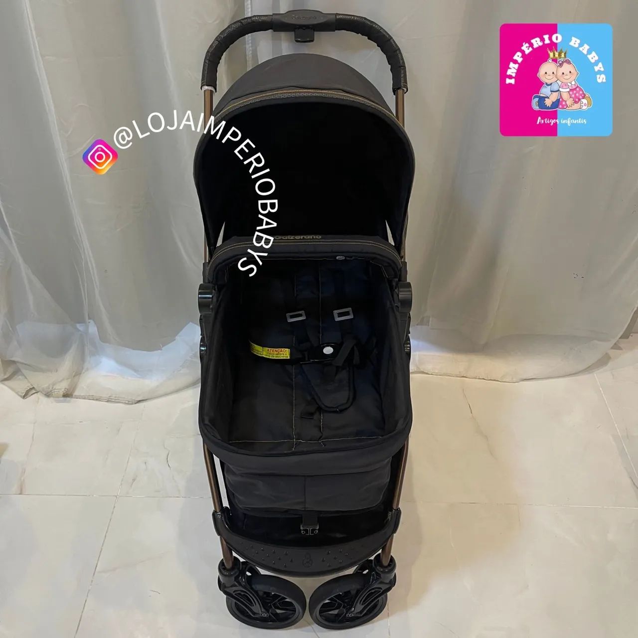 Carrinho de bebê Galzerano Moisés  - Foto 4