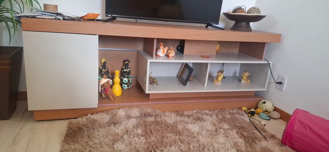 Rack com 1,80 freijo com off white - Foto 3