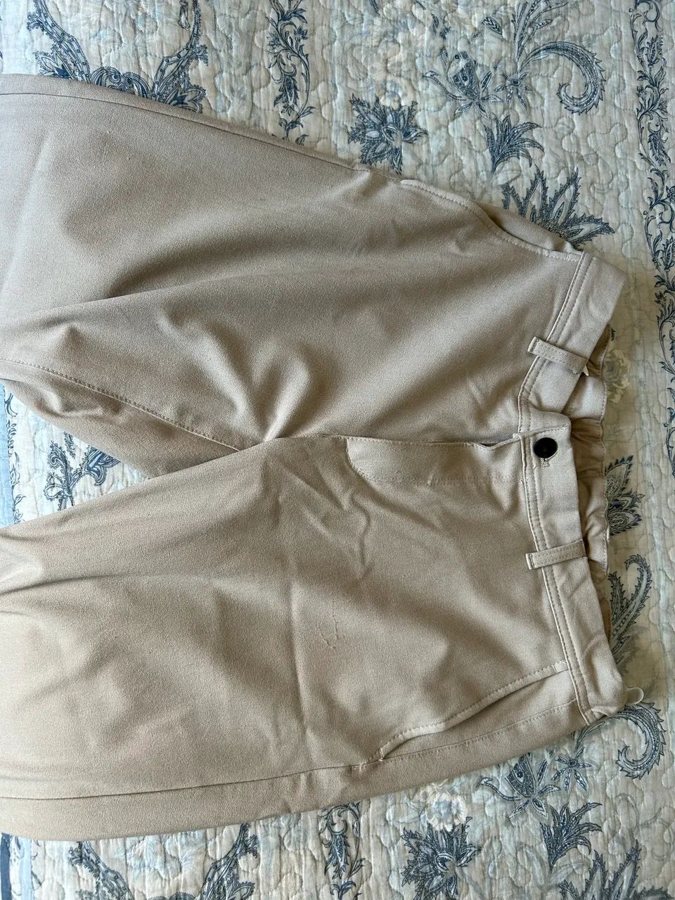 Calça Alfaiataria Zara 42 Caqui Marrom - Foto 3