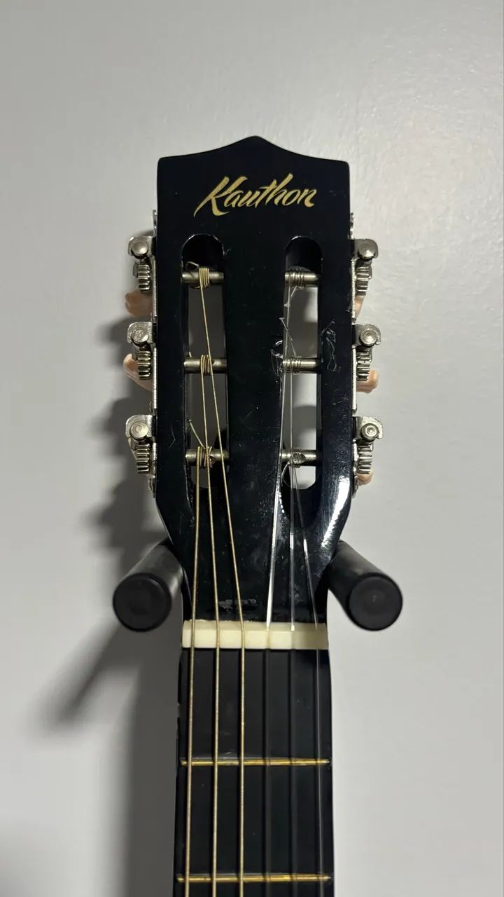 Violão Kauthon preto  - Foto 4