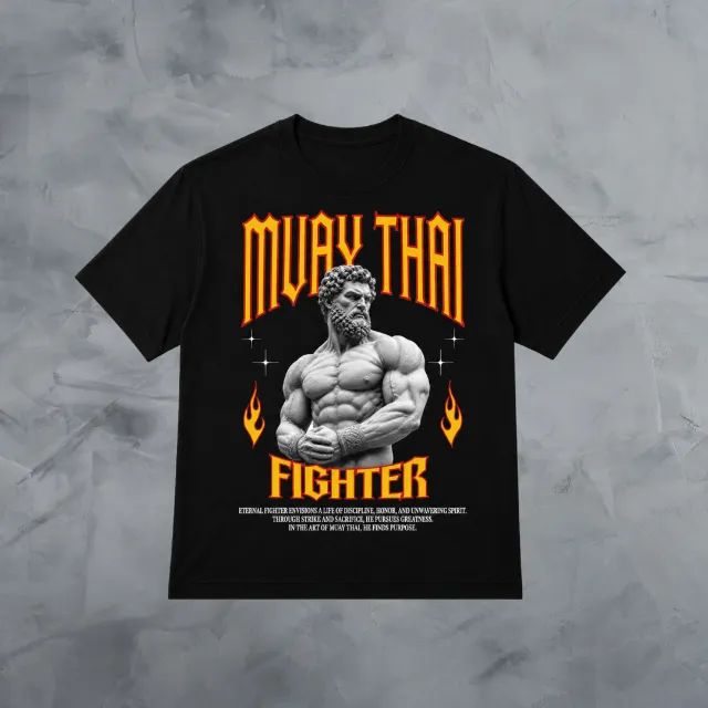 Camiseta Muay Thai Hercules