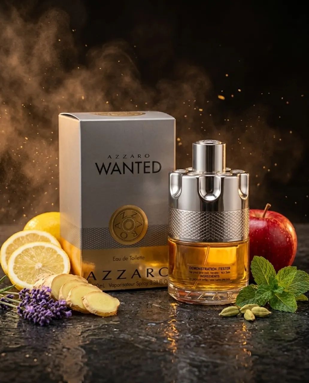 Azzaro Wanted Eau de Toilette 100ml - Tester Novo