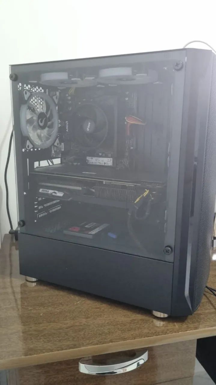 Computador Gamer R5 5500 + RX 5700 XT - Foto 5