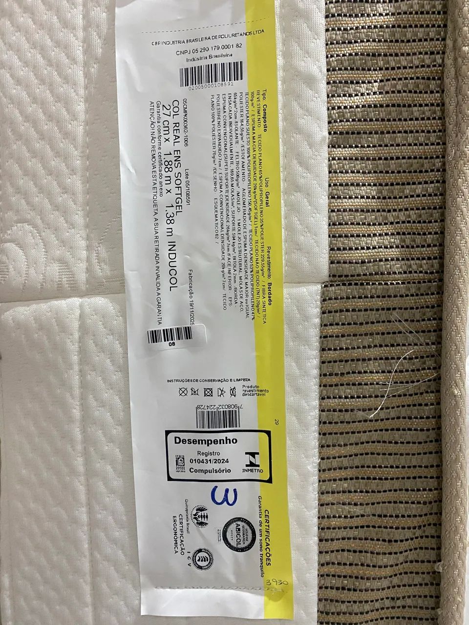 Vendo Colchão pouquíssimo usado e de ótima qualidade