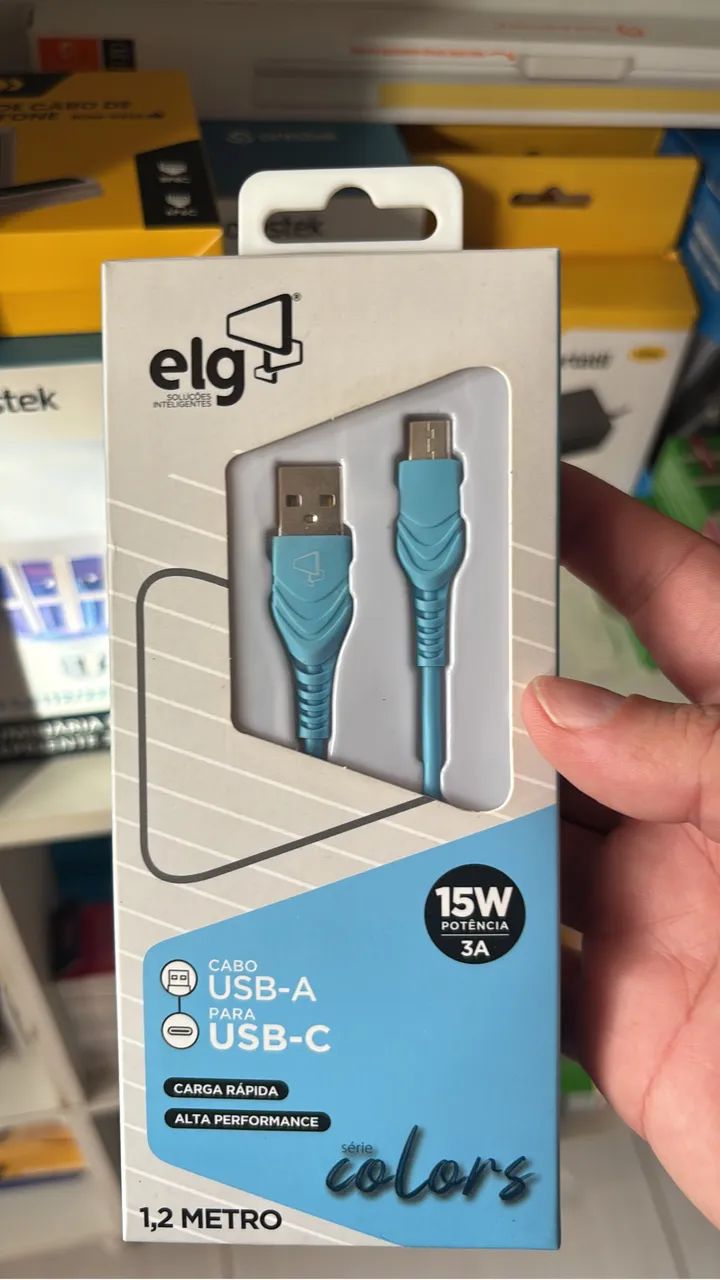 Cabo USB Tipo C ELG 15 W
