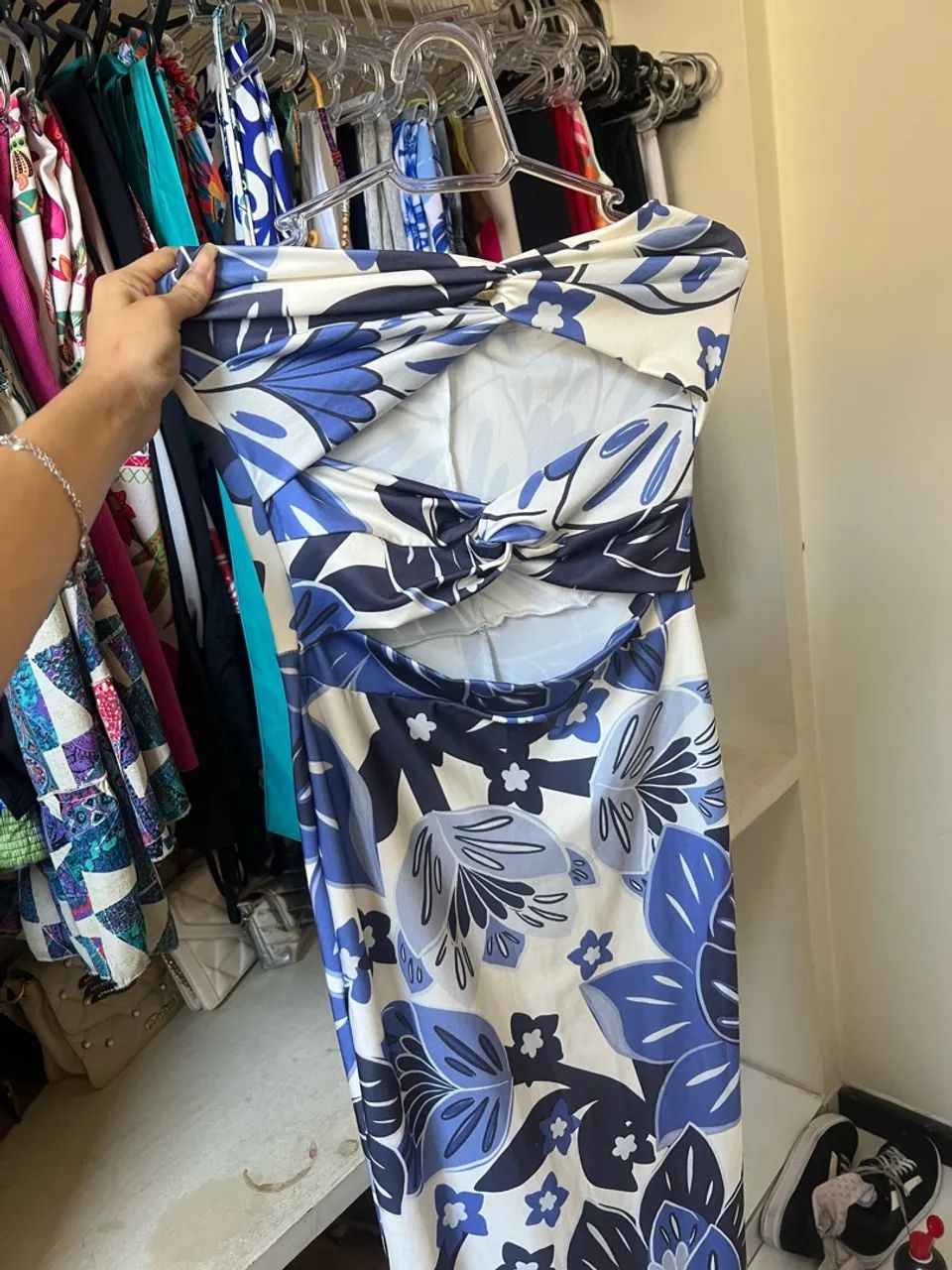 Vestido tomara que caia 