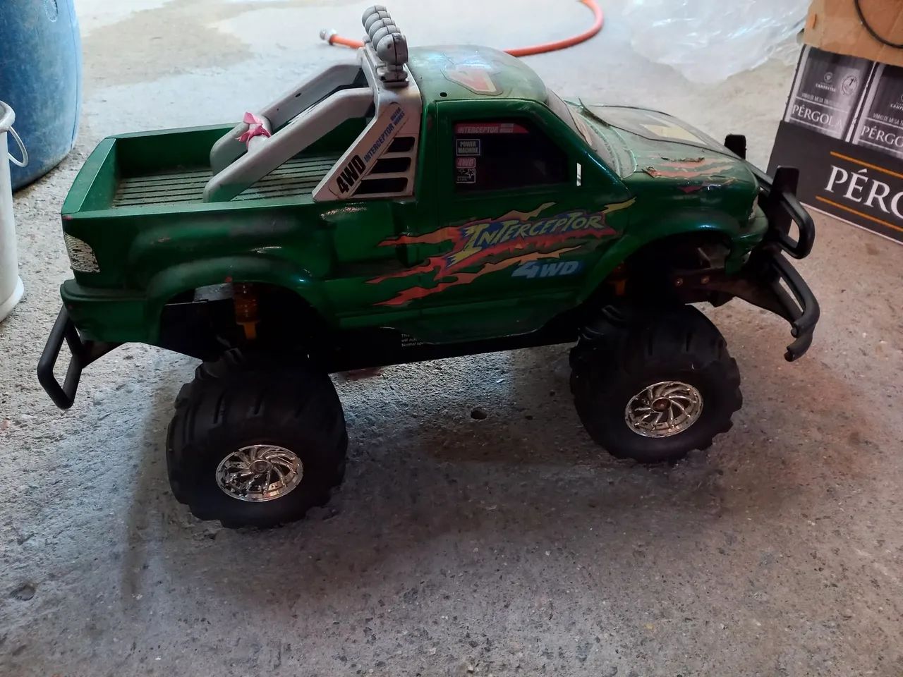 Interceptor 4x4 RC Monster Truck, carro de controle remoto digital - Foto 2