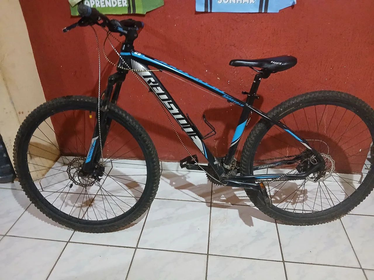 Bicicleta.aro 29 azul