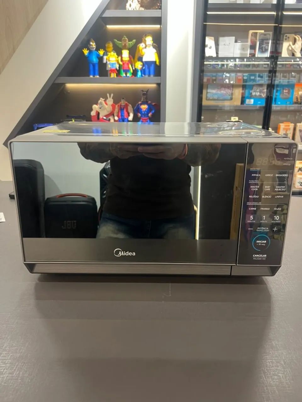 Micro - Ondas Midea 20l Prata 220w