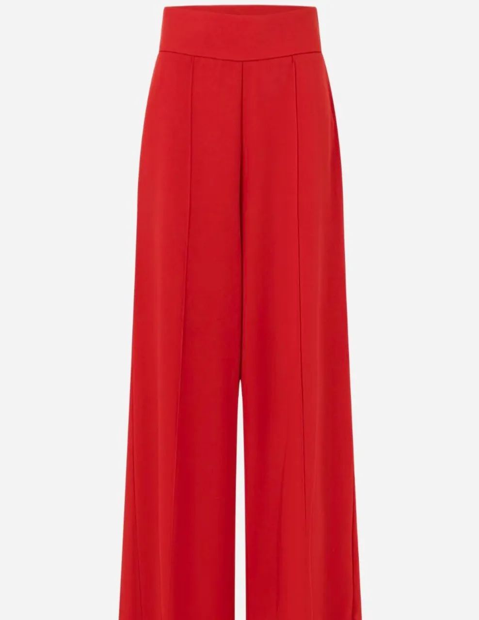 Calça Crepe Vermelha - Foto 4