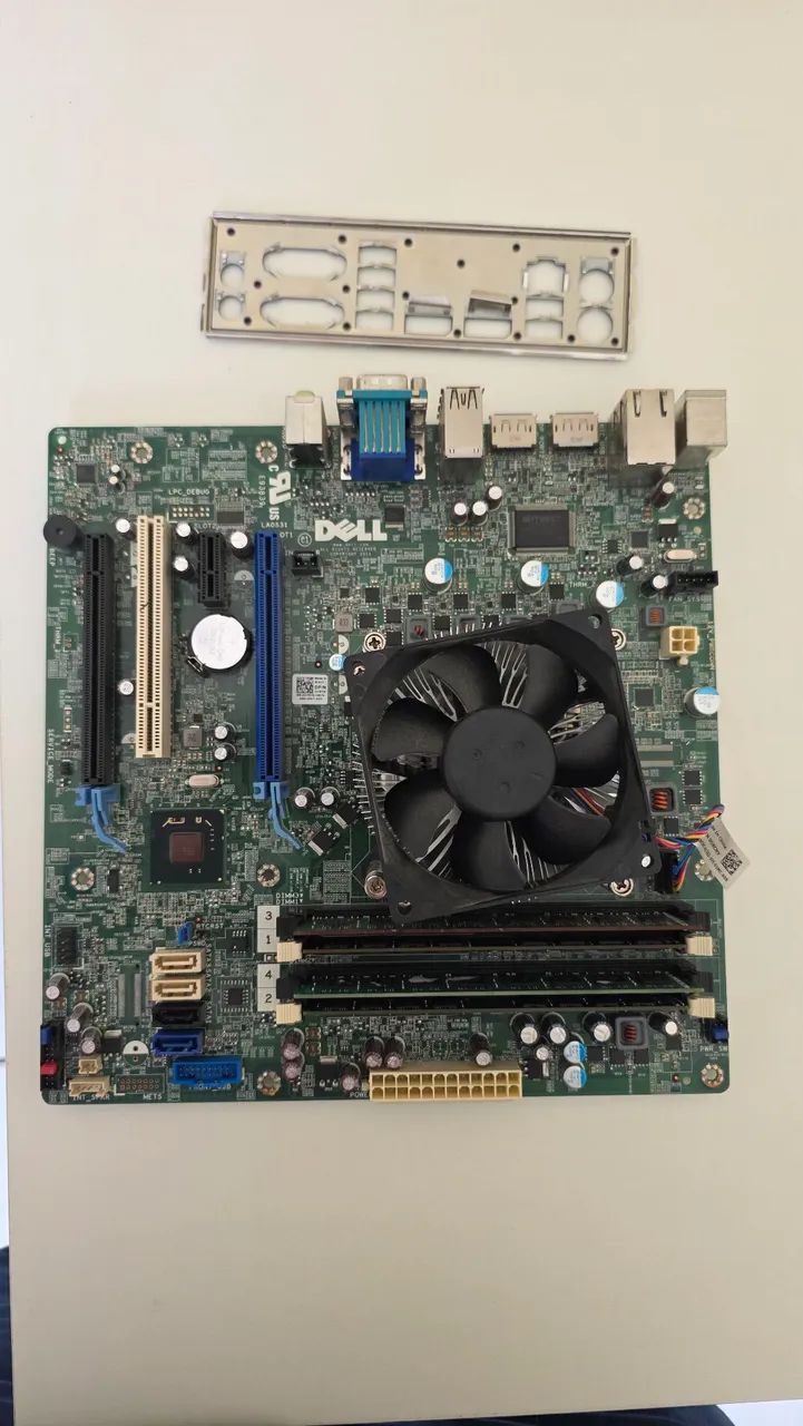 Kit Dell Optiplex 7010: Placa-Mãe + i3 + 24GB RAM DDR3 (Ideal p/ Multitarefa)