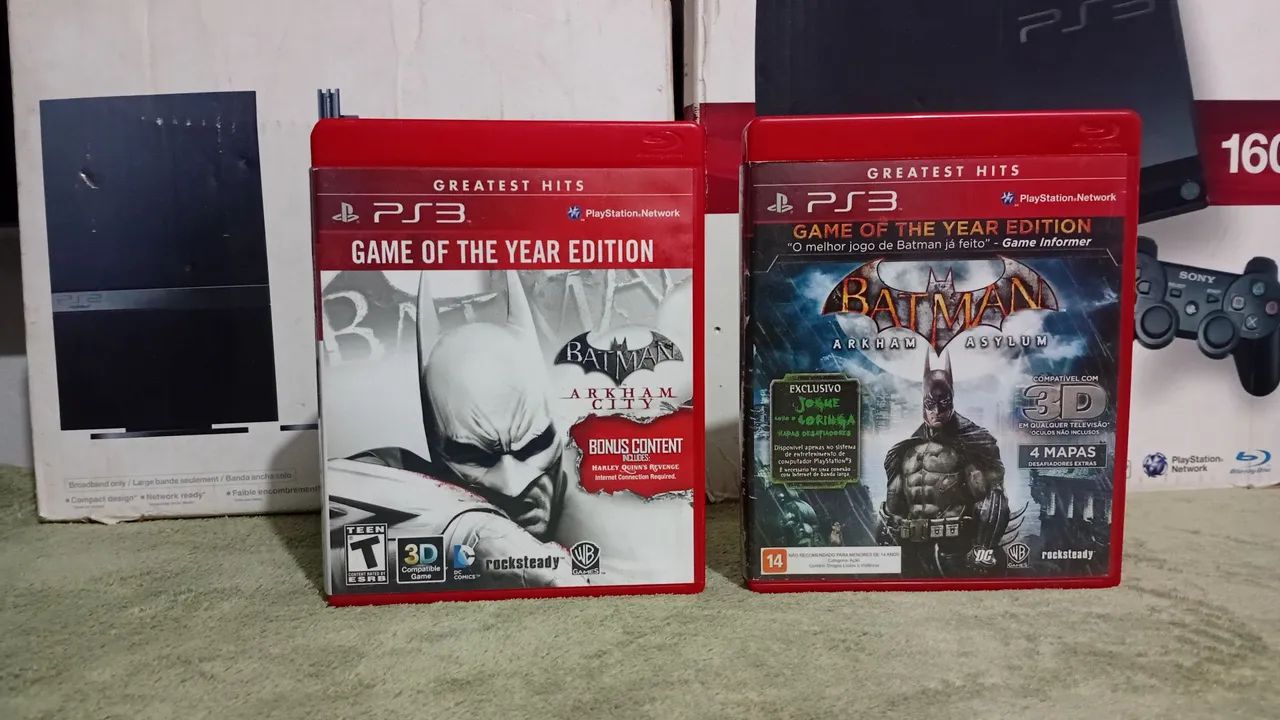 Jogos do Batman - PS3