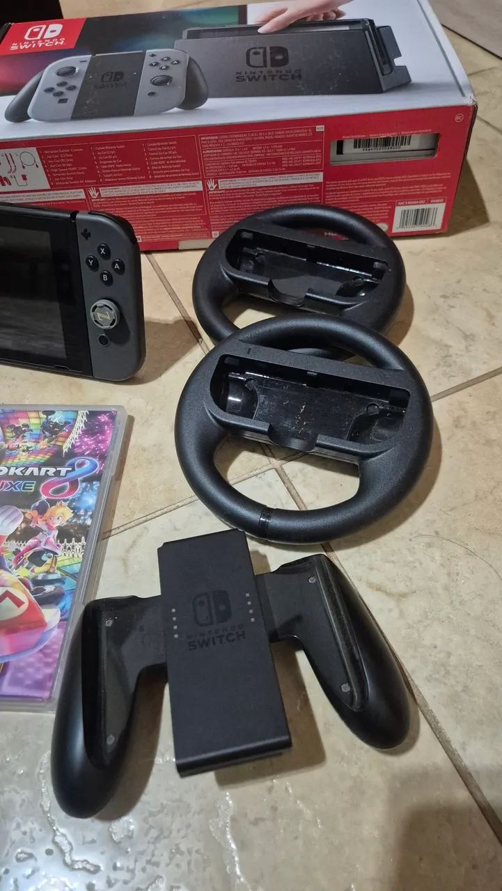 Nintendo Switch V1 com Jogos