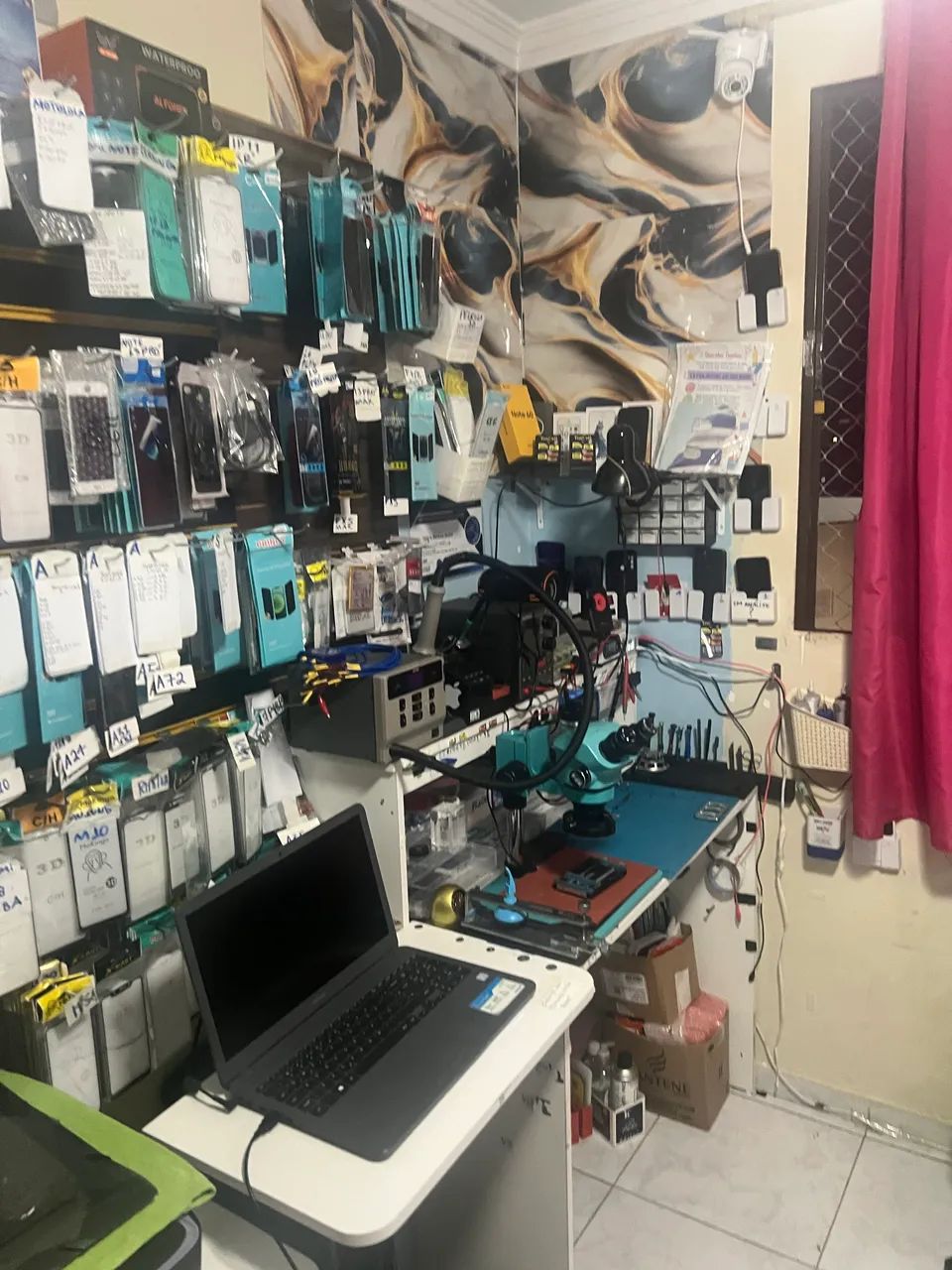 Vendo bancada completa para conserto de celular  - Foto 4