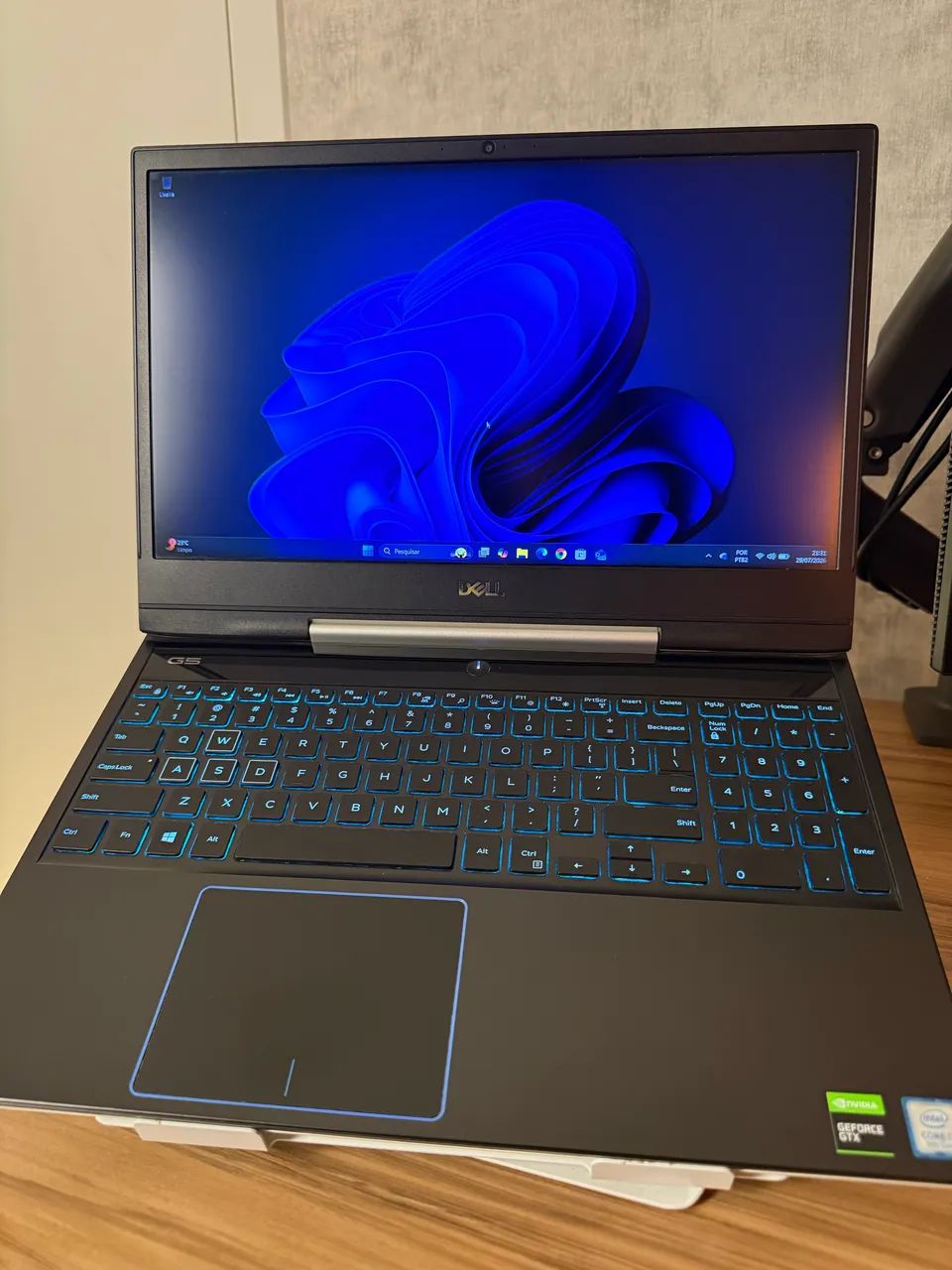 Notebook Dell G5 i7 16GB GTX 1660 Ti SSD + HD - Foto 2
