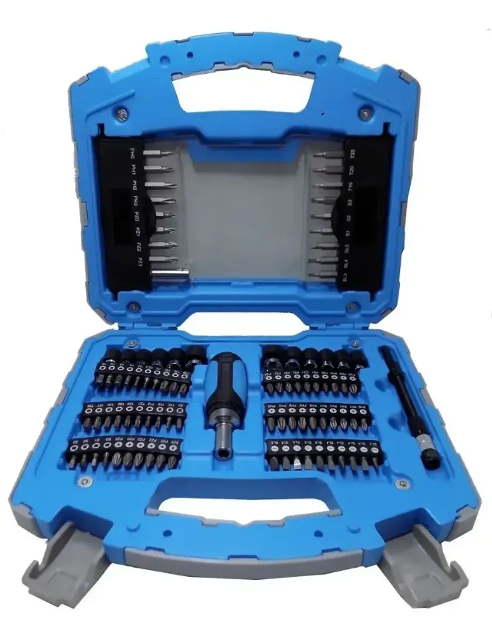 Kit Ferramentas Profissional 92 Peças Chaves Torx Gamma